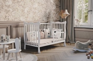 Weißes Sofabett für Kinder und Babys – Julia von Bobas