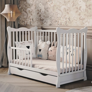 2in1 Holzbett-Sofabett aus dem Kinderbett Julia