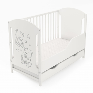 Sofabett Hugo mit Schublade und Rausfallschutz