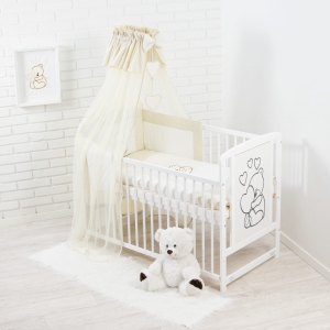 Vollständiges beiges Bettwäsche-Set für Ihr Baby
